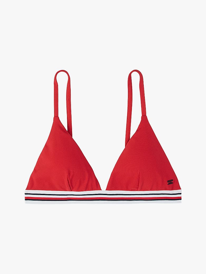 Haut de bikini triangle Global Stripe