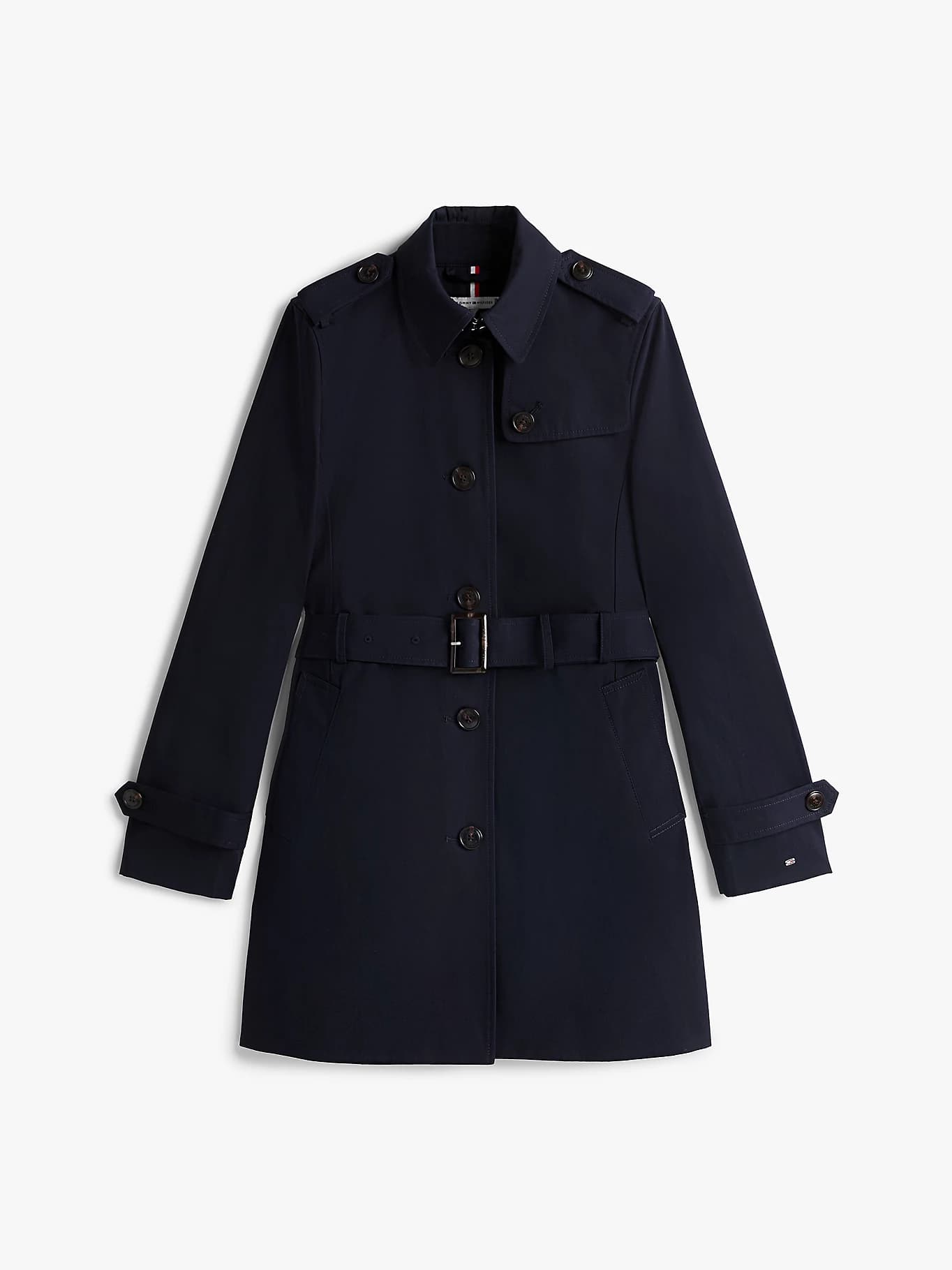 Trench-coat droit