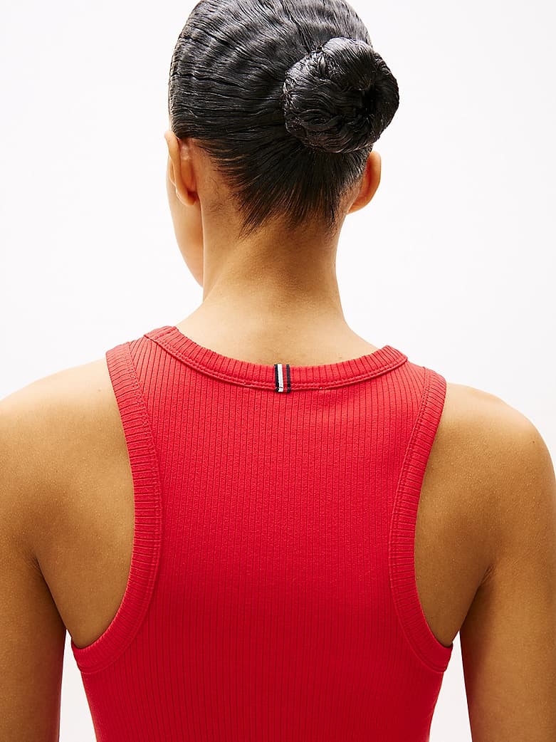 Robe midi plissée sans manches