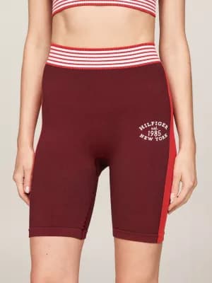 Short Sport skinny taille haute