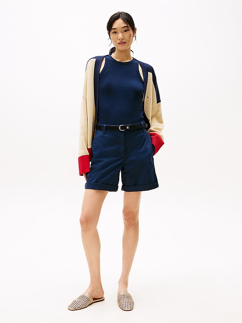 Short chino décontracté