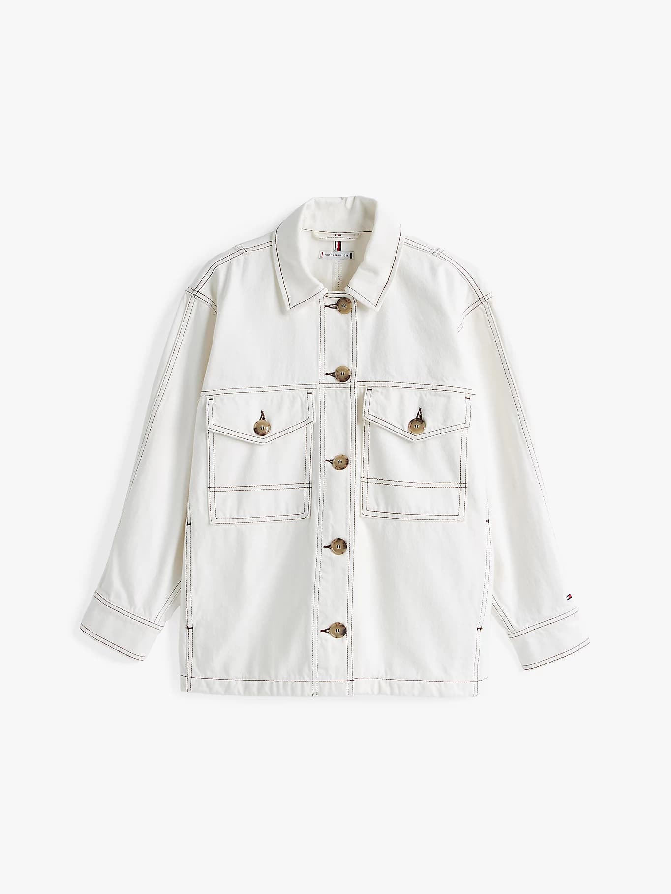 Veste utilitaire oversize en denim