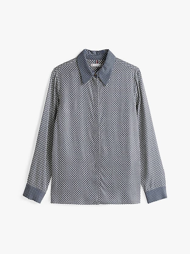 Chemise coupe standard à poignets resserrés