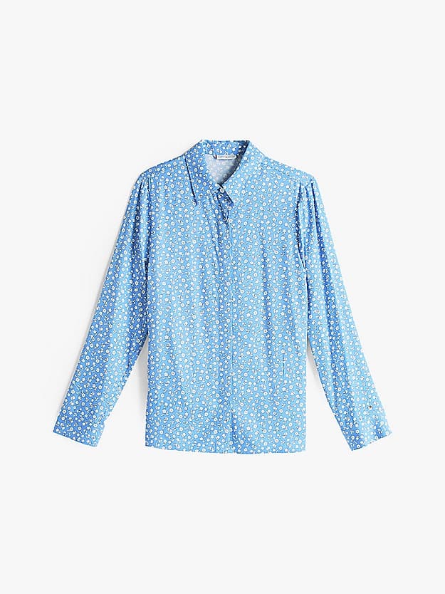 Chemise coupe standard à poignets resserrés