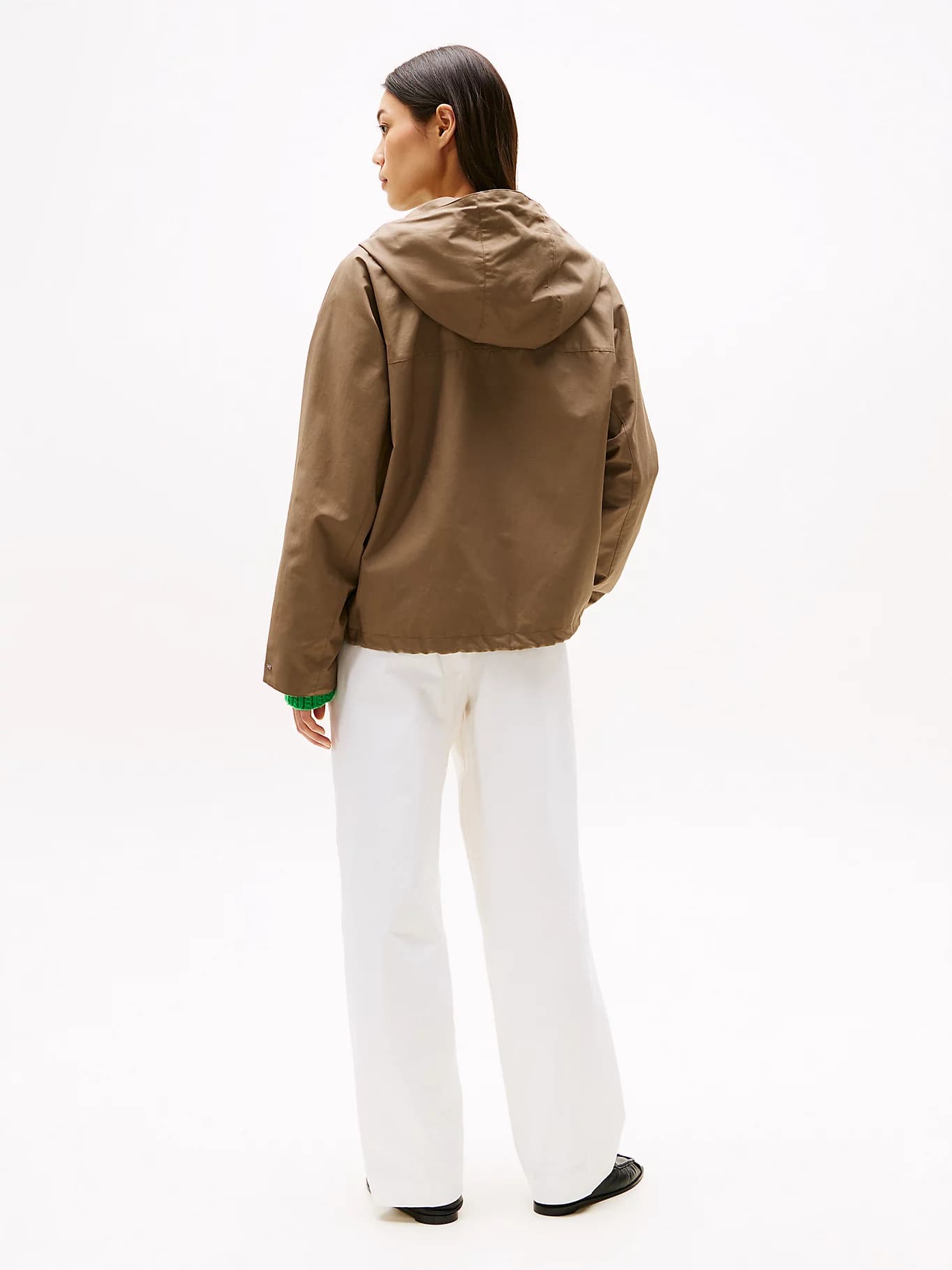 Parka décontractée à poches oversize