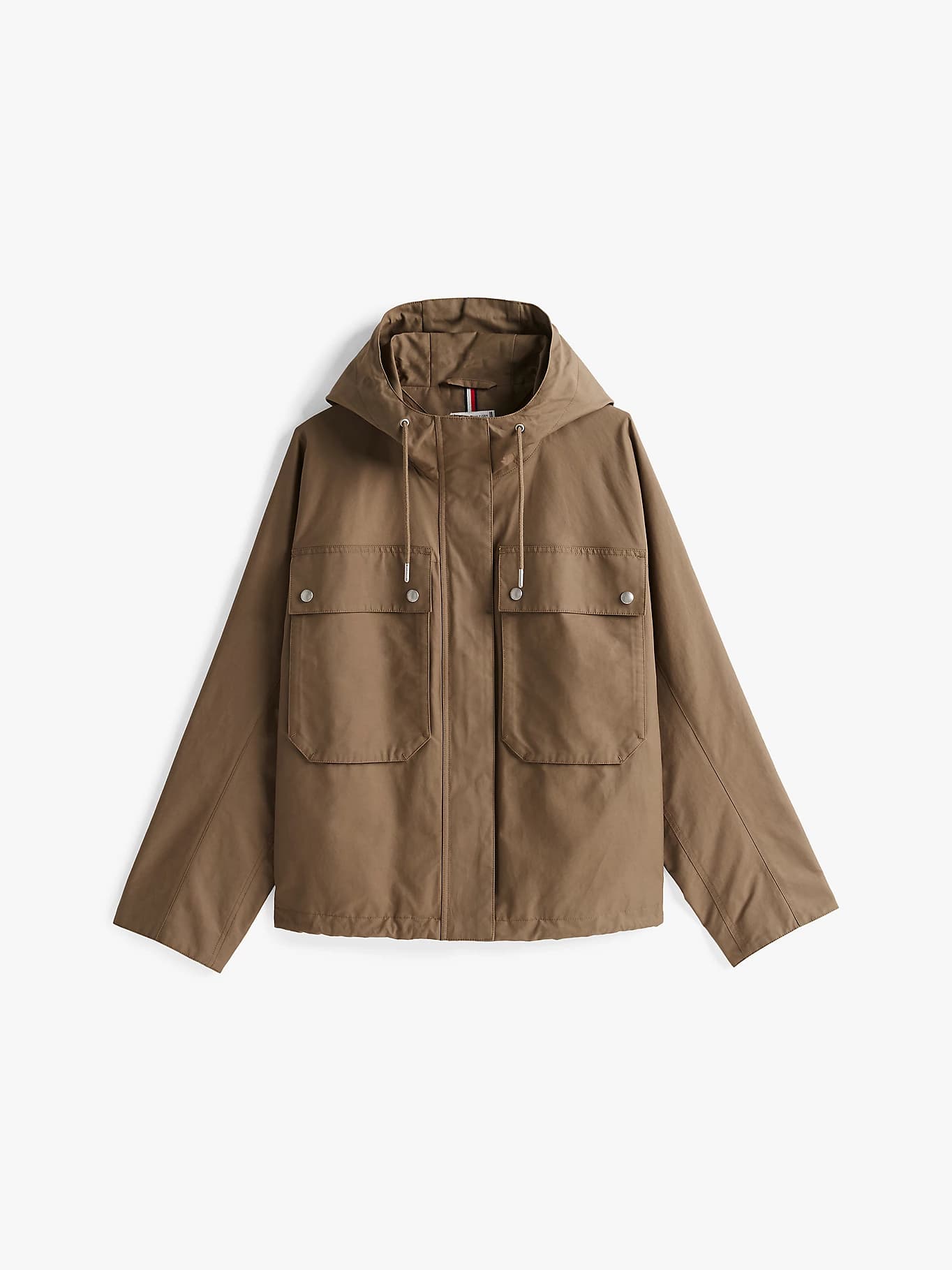 Parka décontractée à poches oversize