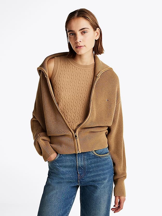 Gilet zippé