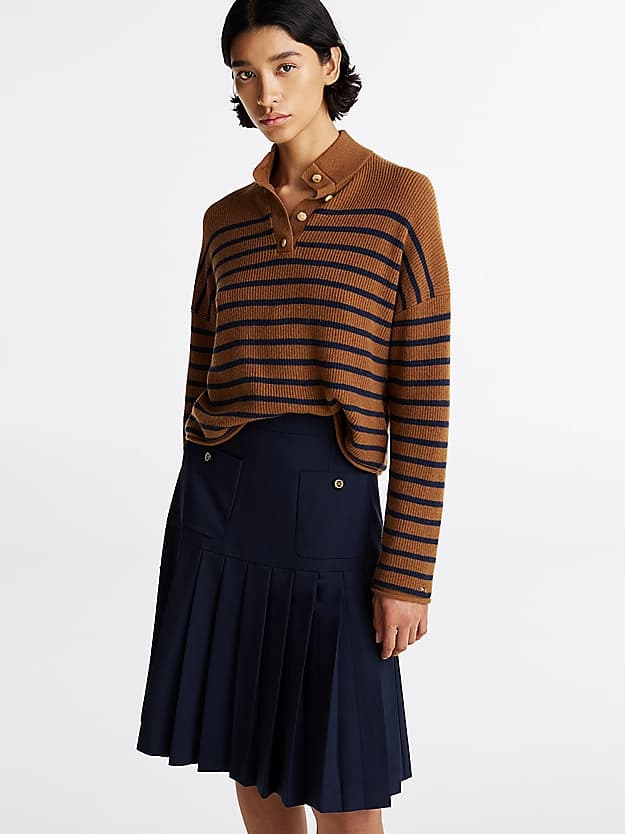 Pull en laine majoritaire