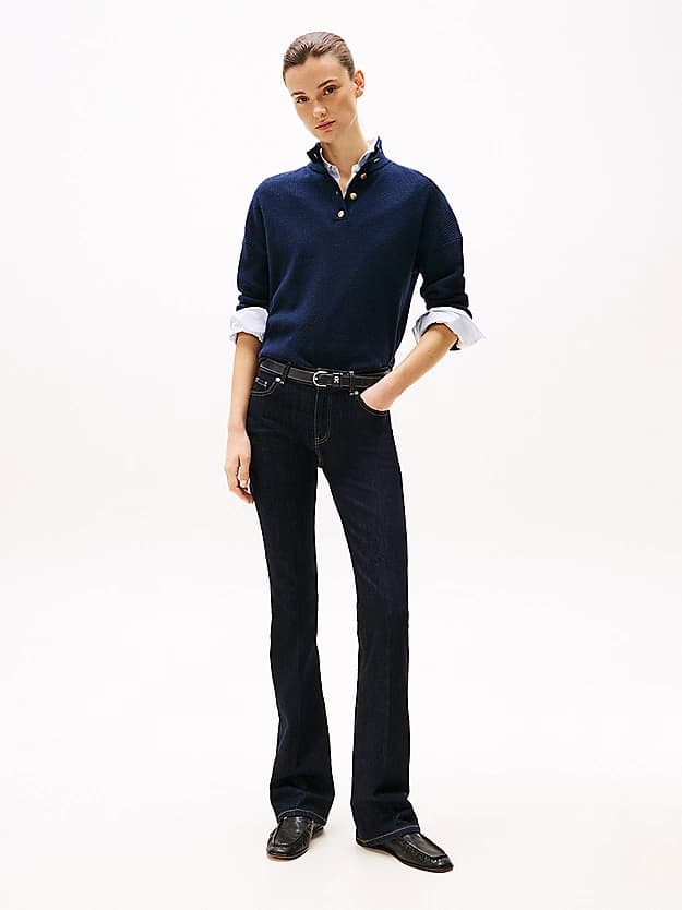 Pull en laine majoritaire