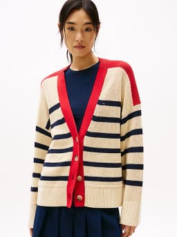 Cardigan décontracté col en V