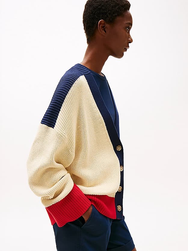Cardigan décontracté col en V