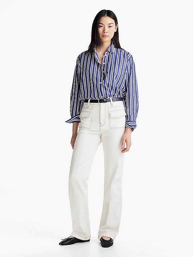Chemise oversize à rayures