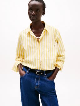 Chemise oversize à rayures