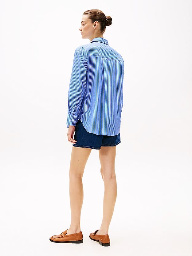 Chemise oversize à rayures