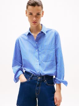Chemise oversize à rayures