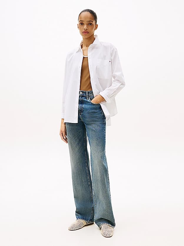 Chemise oversize à rayures