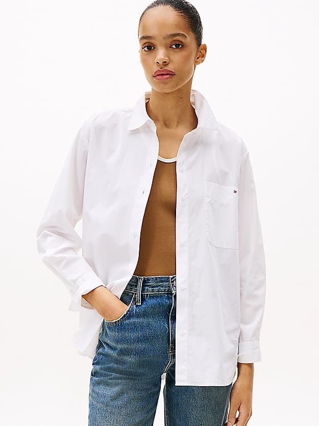 Chemise oversize à rayures
