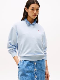 Sweat à drapeau Hilfiger contrasté