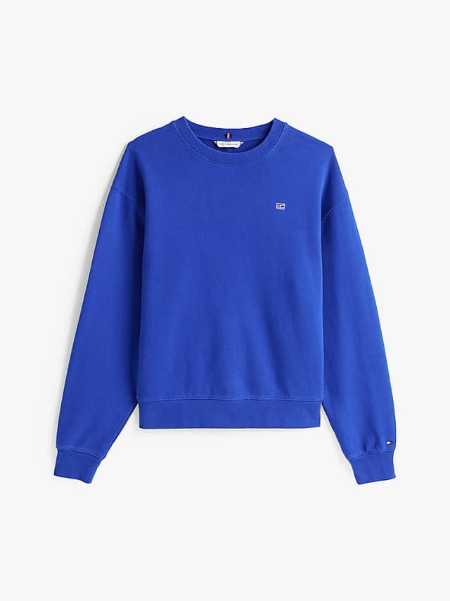 Sweat à drapeau Hilfiger contrasté