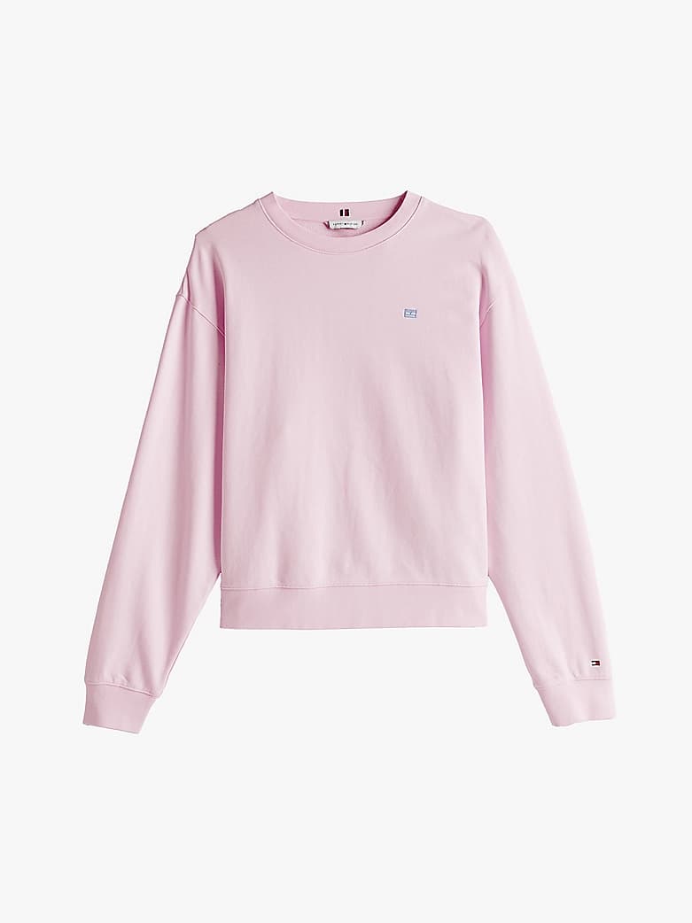 Sweat à drapeau Hilfiger contrasté