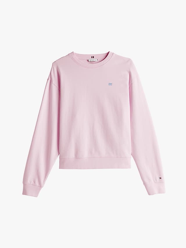 Sweat à drapeau Hilfiger contrasté