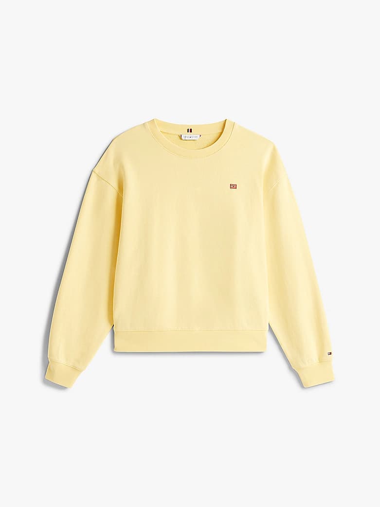 Sweat à drapeau Hilfiger contrasté