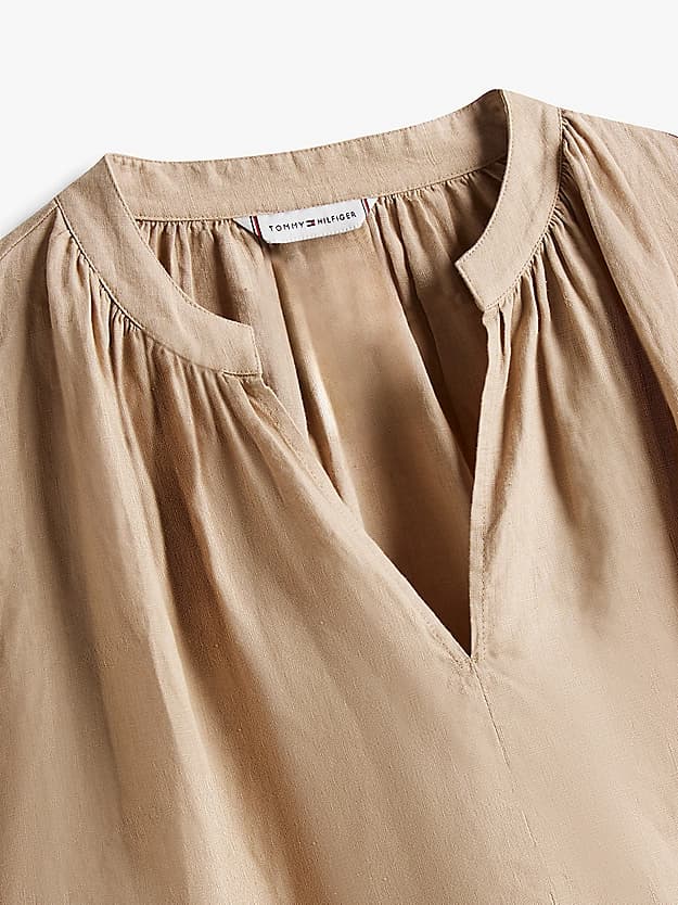 Blouse Adaptive décontractée en lin