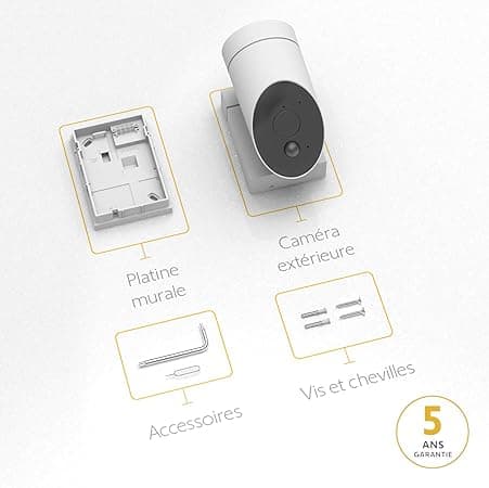 Somfy - Caméra de Surveillance Extérieure - Caméra Surveillance