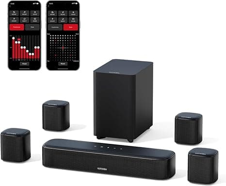 ULTIMEA Barre de Son TV, 7.1 Système de Son Surround Virtuel pou