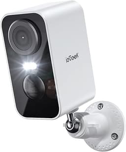 ieGeek 2K Caméra Surveillance WiFi Exterieure sans Fil Batterie,