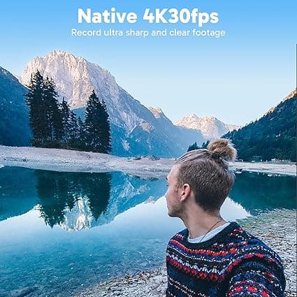 AKASO Caméra Sport 4K Etanche WiFi Action Caméra Sportive Ultra