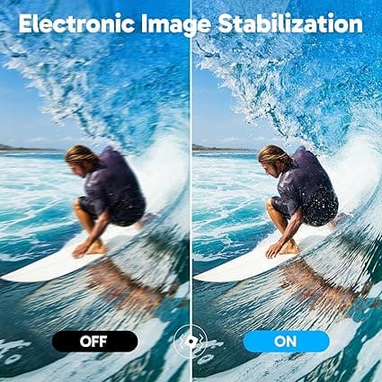 AKASO Caméra Sport 4K Etanche WiFi Action Caméra Sportive Ultra