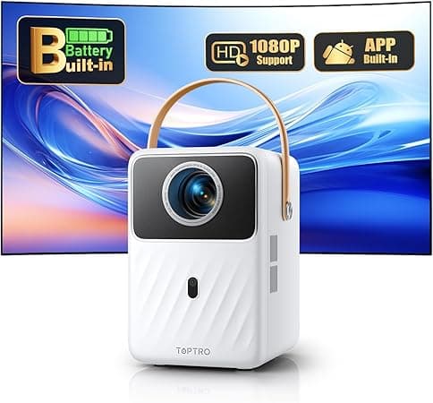 Vidéoprojecteur Portable, Videoprojecteur 5G WiFi Bluetooth Auto