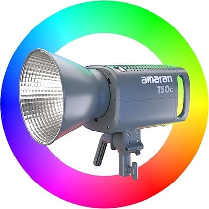 Aputure Amaran 150c (RVB, 2500K-7500K) LED Full-Colour Point-Sou