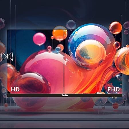 TuTu Smart TV 25 Pouces (64 cm) FHD LED WiFi Connectée Téléviseu