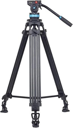 SIRUI Trépied Vidéo AM-25S, Trépied en Alliage d'Aluminium de 74