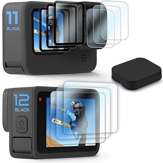 FiTSTILL [9 Pièces Protecteur d'écran pour Go Pro Hero 12/11/ 10