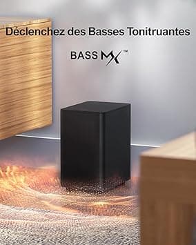 ULTIMEA Barre de Son Surround 5.1, Système de Son Surround 3D, B