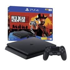 PlayStation 4 Slim 500Go - Noir + Red Dead Redemption II