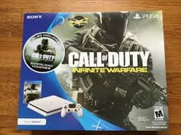 PlayStation 4 Slim 500Go - Blanc + Call of Duty: Infinite Warfare Bundle