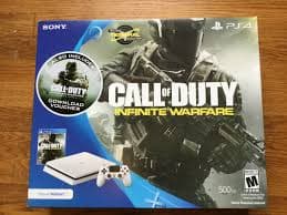 PlayStation 4 Slim 500Go - Blanc + Call of Duty: Infinite Warfare Bundle
