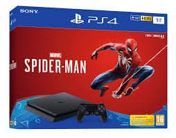 PlayStation 4 Slim 1000Go - Noir + Marvel's Spider-Man