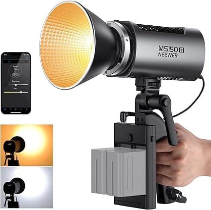 Neewer MS150B 130W COB Video Light avec 2.4G/Application Contrôl