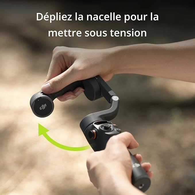 DJI Stabilisateur pour smartphone OSMO Mobile 6, en trois axes