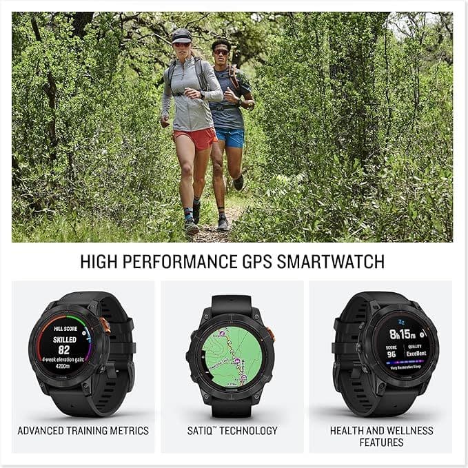 Garmin fēnix 7 Pro, Solar - Montre GPS multisports connectée