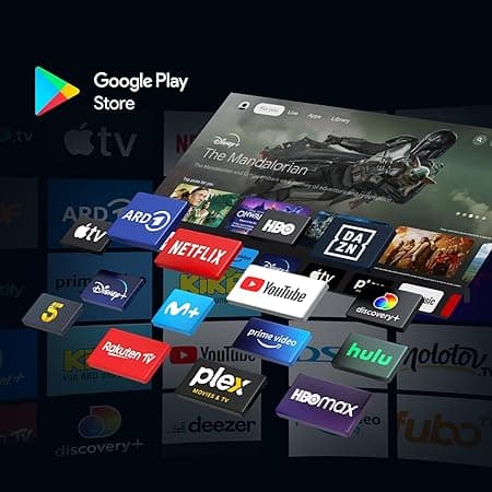 RCA Smart TV 24 Pouces (60cm) HD Téléviseurs Android TV avec WiF